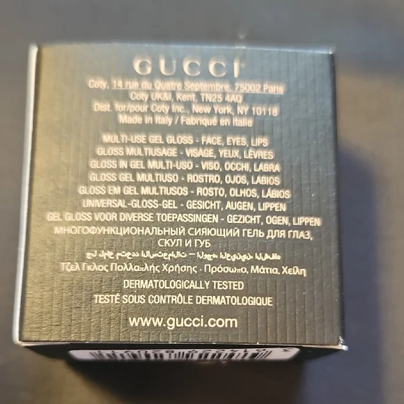 LIP GLOSS. Gucci Éclat De Beauté Multi-Use Gel Gloss - Tan - Picture 6 of 9